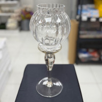 Şeffaf Cam Kadeh Vazo – 20556 - deg -